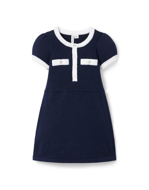 The Button Sweater Dress