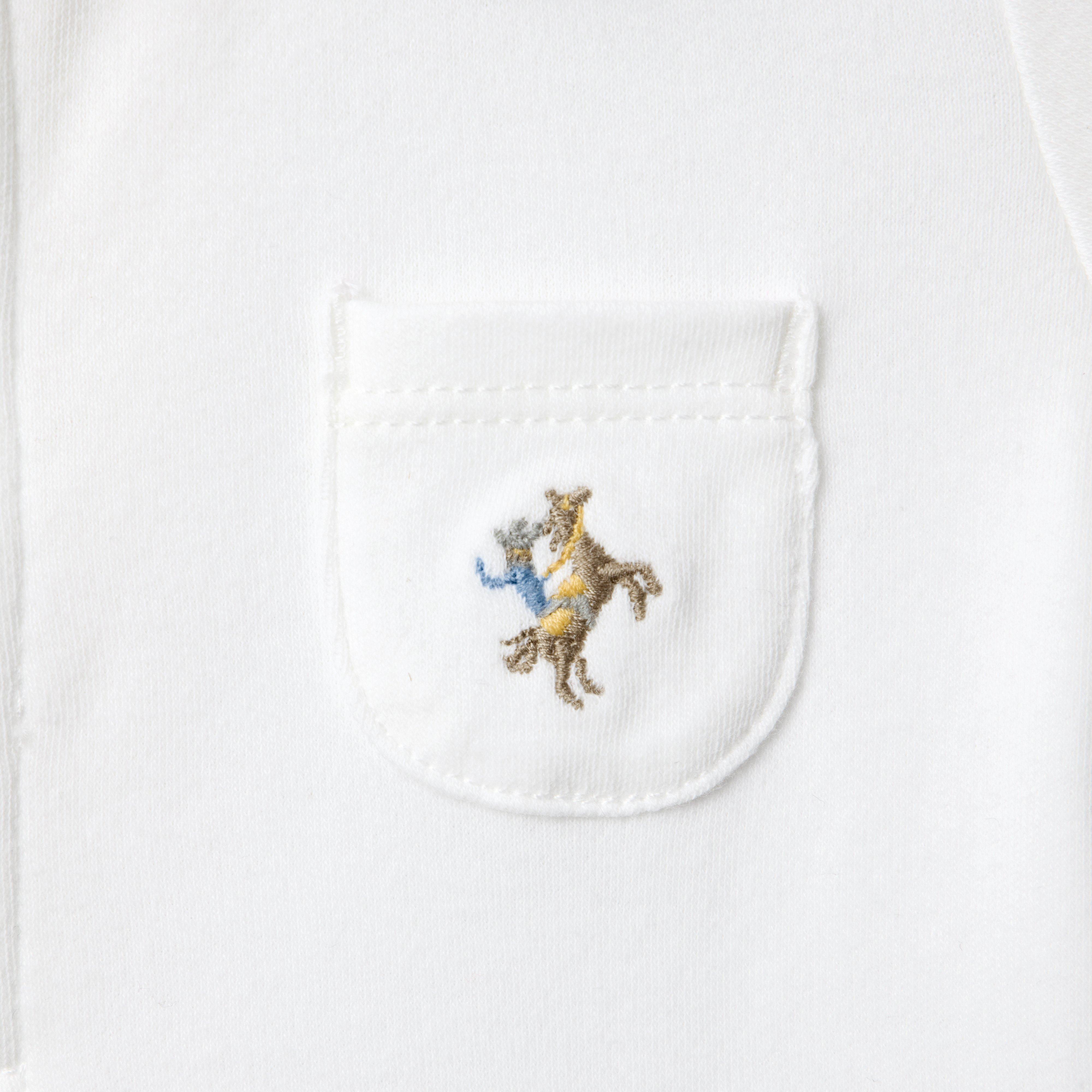 Baby Cowboy Polo Bodysuit image number 1