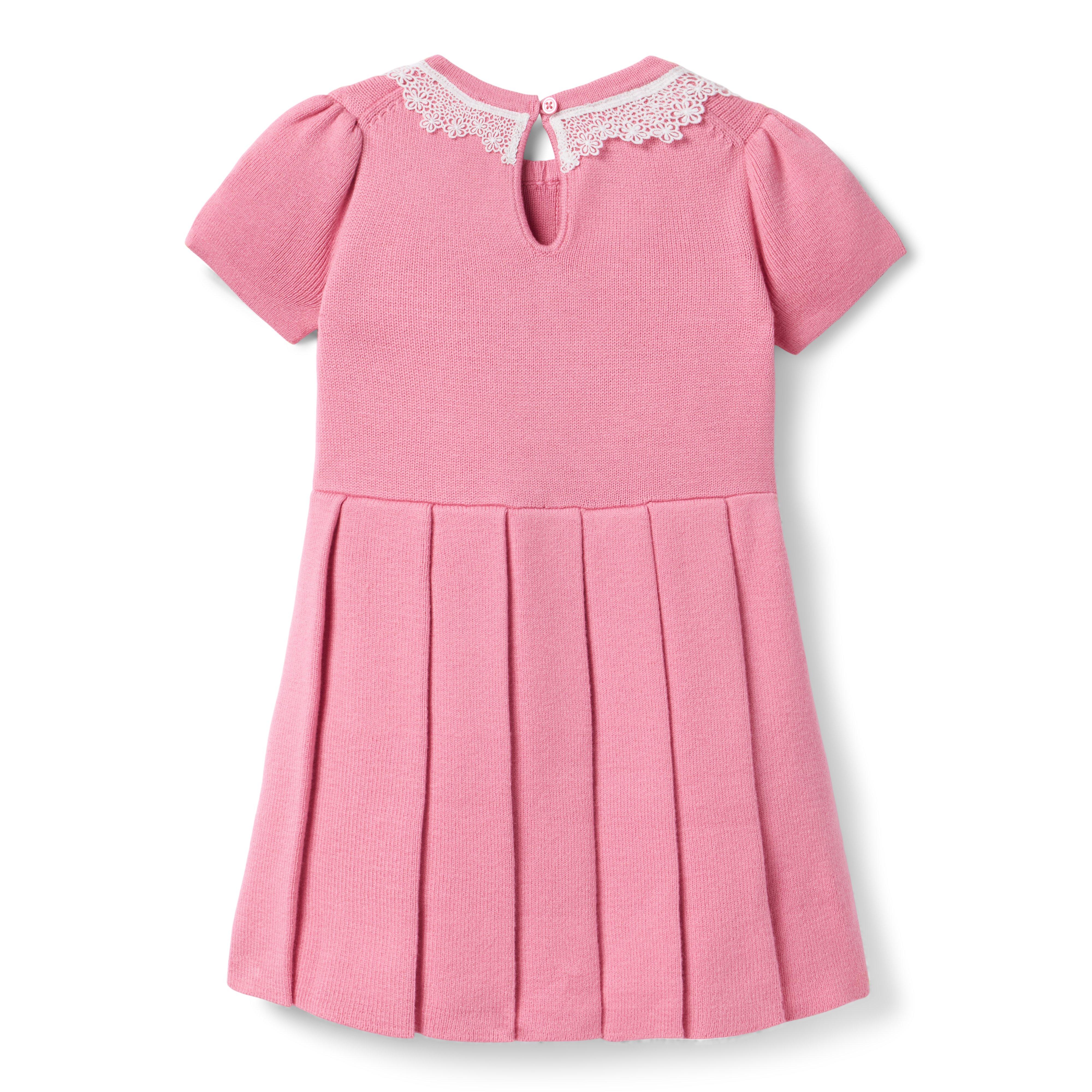 Lace Trim Sweater Dress image number 1