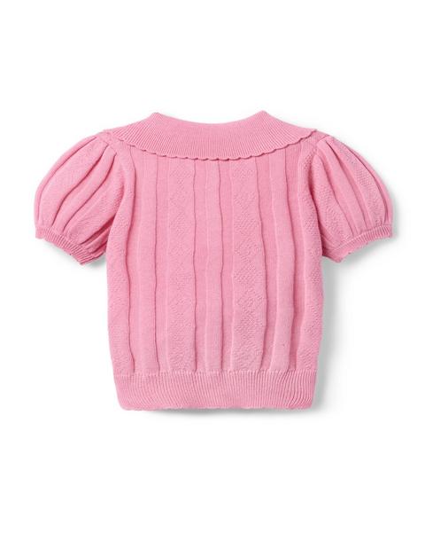 Textured Sweater Polo