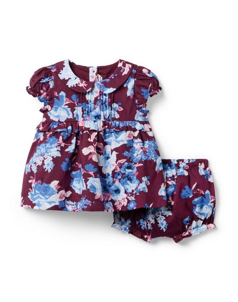 The Fall Floral Matching Baby Set