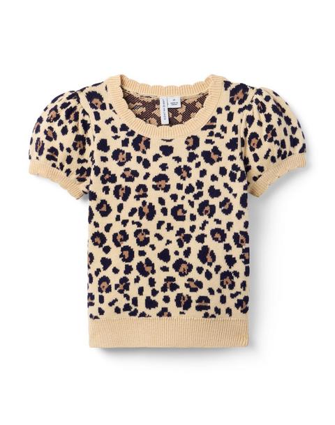 Leopard Sweater Top