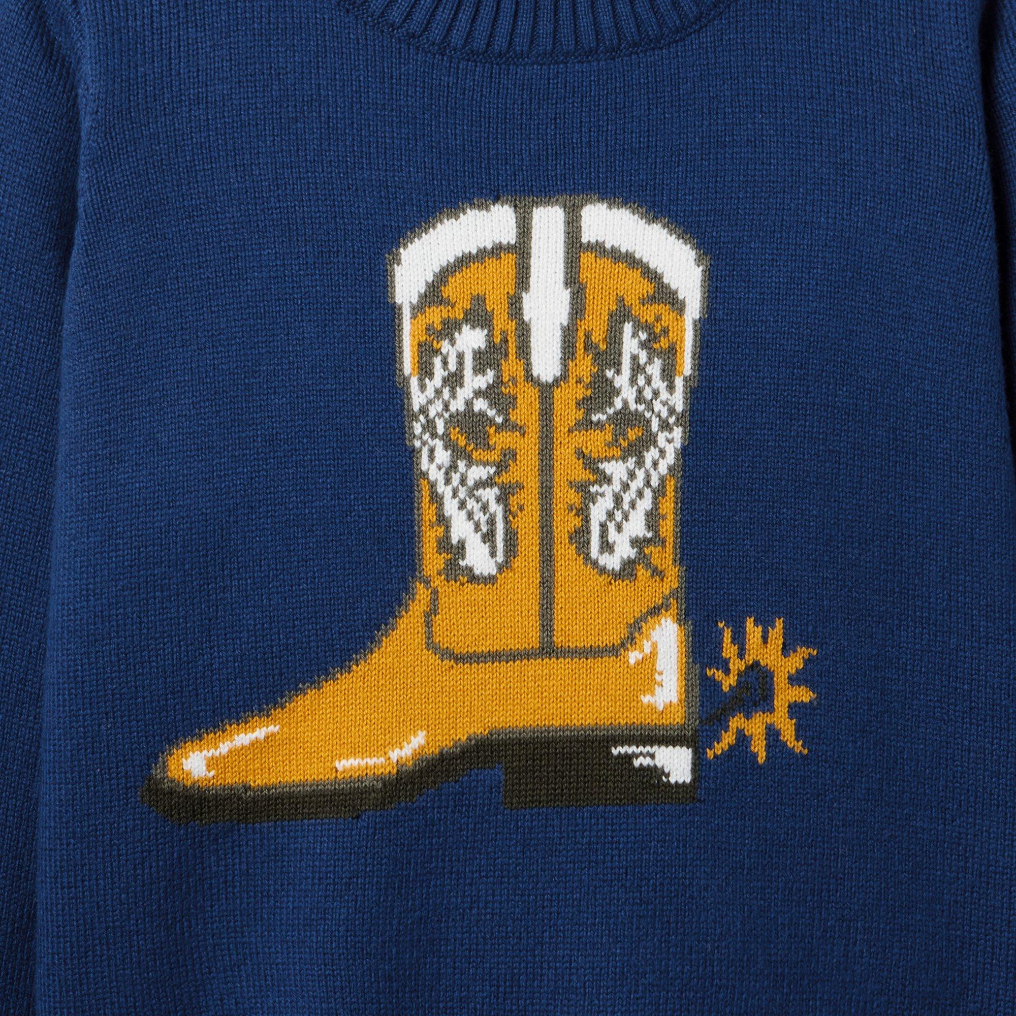 Cowboy Boot Sweater image number 1