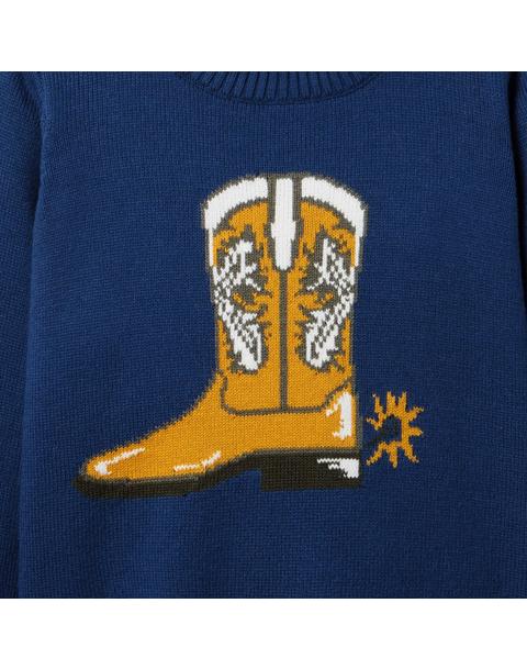 Cowboy Boot Sweater