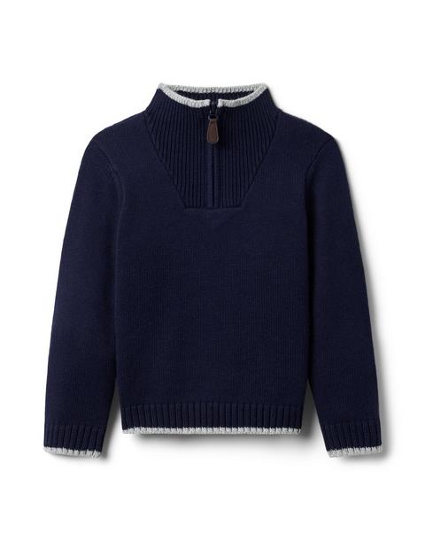 The Half Zip Sweater