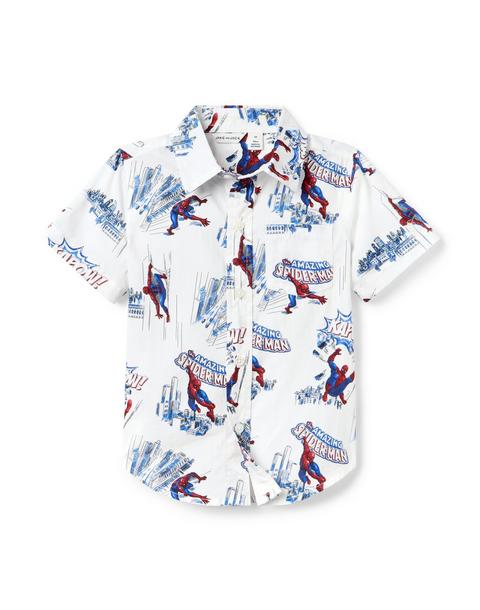 Marvel Spider-Man Poplin Shirt