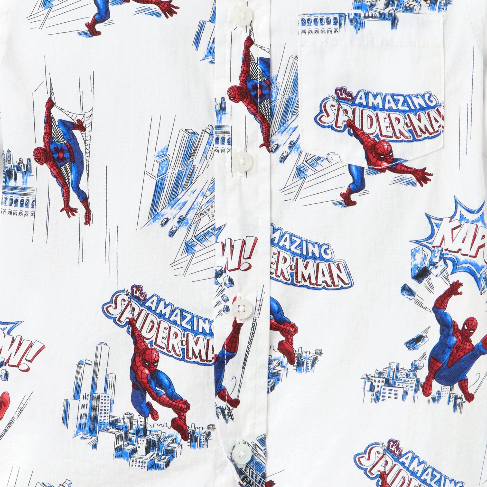 Marvel Spider-Man Poplin Shirt image number 1