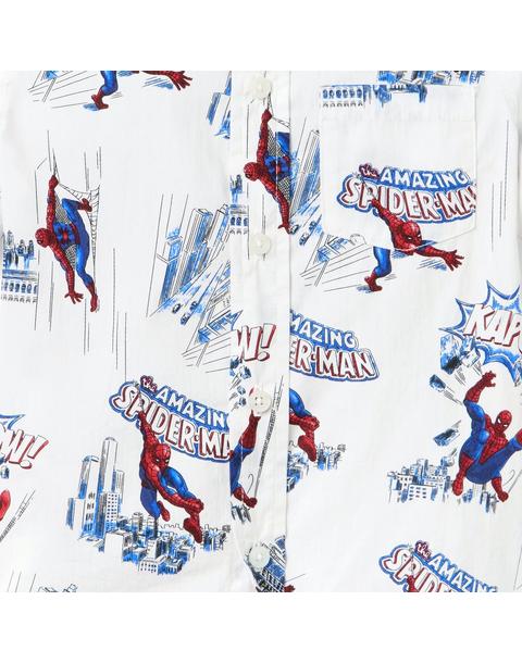 Marvel Spider-Man Poplin Shirt