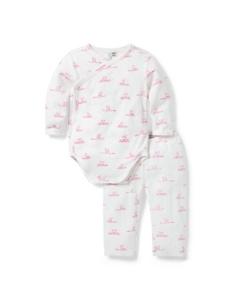 Baby Lamb Wrap Matching Set