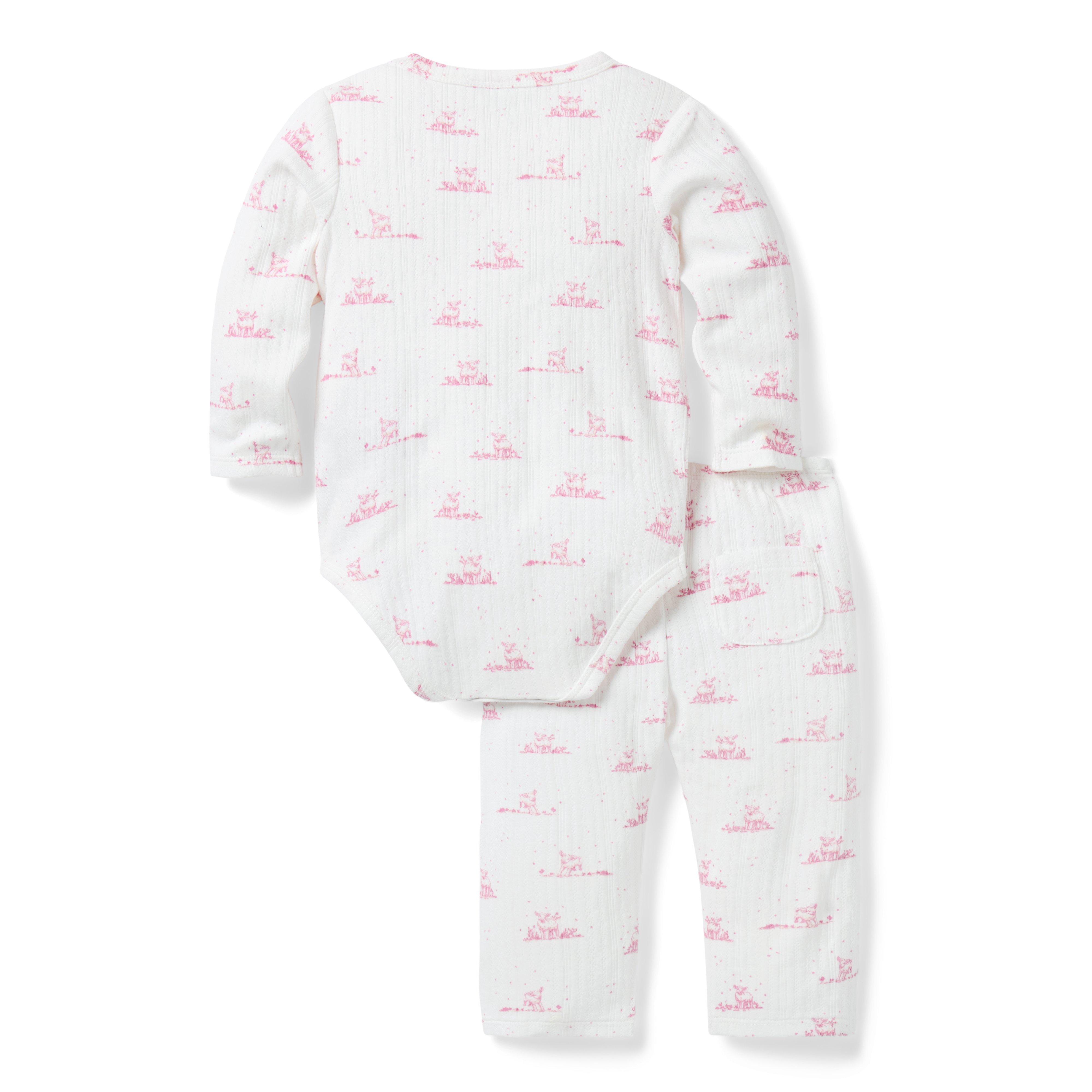 Baby Lamb Wrap Matching Set image number 2