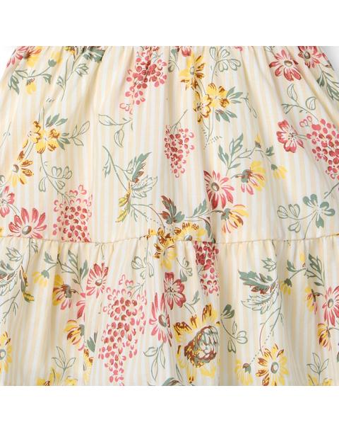 Floral Striped Dress