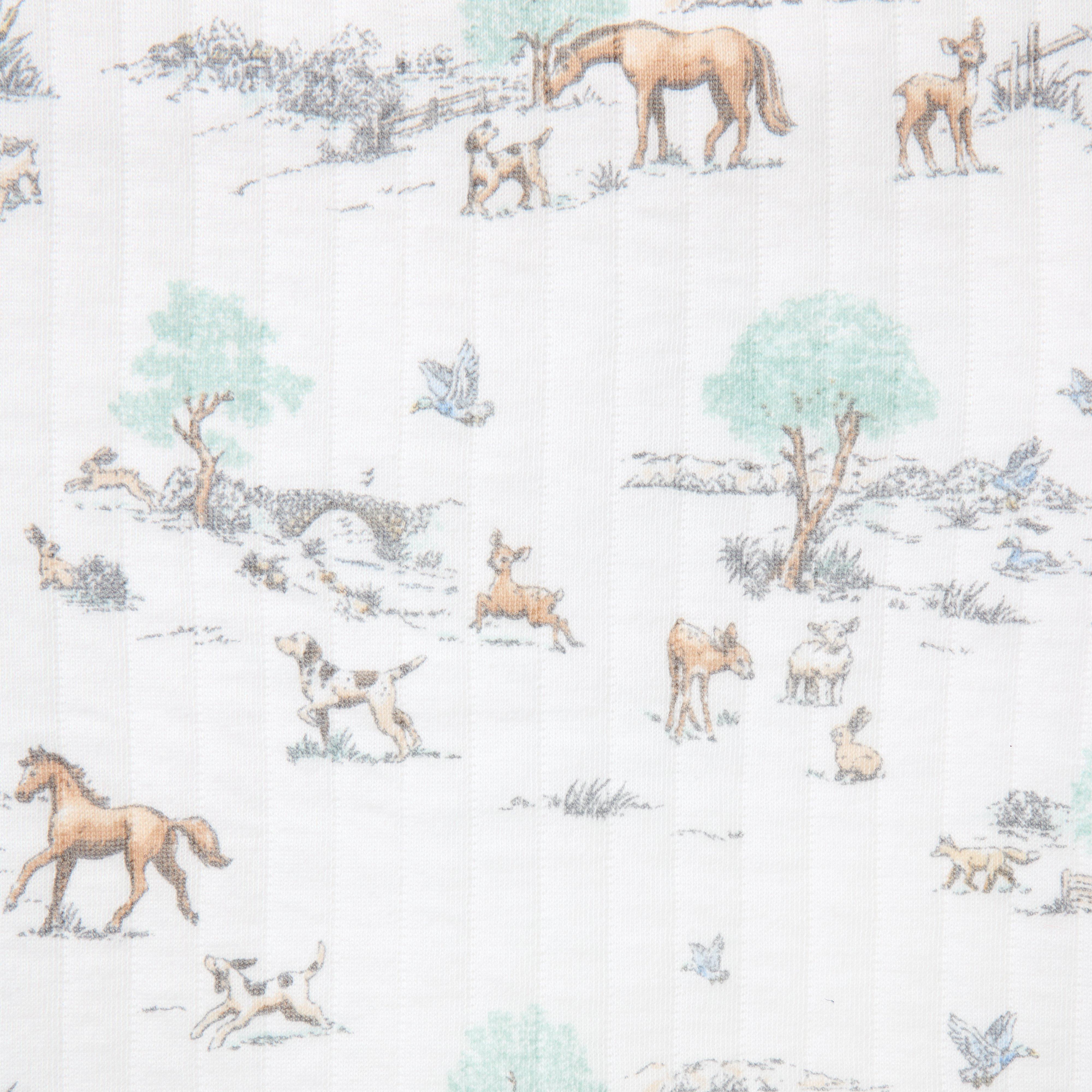 Baby Quilted Meadow Toile Matching Set image number 1