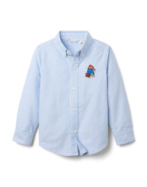 Paddington™ x Janie and Jack Striped Oxford Shirt