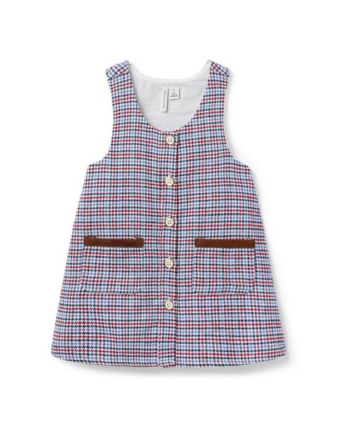 Houndstooth Twill Jumper