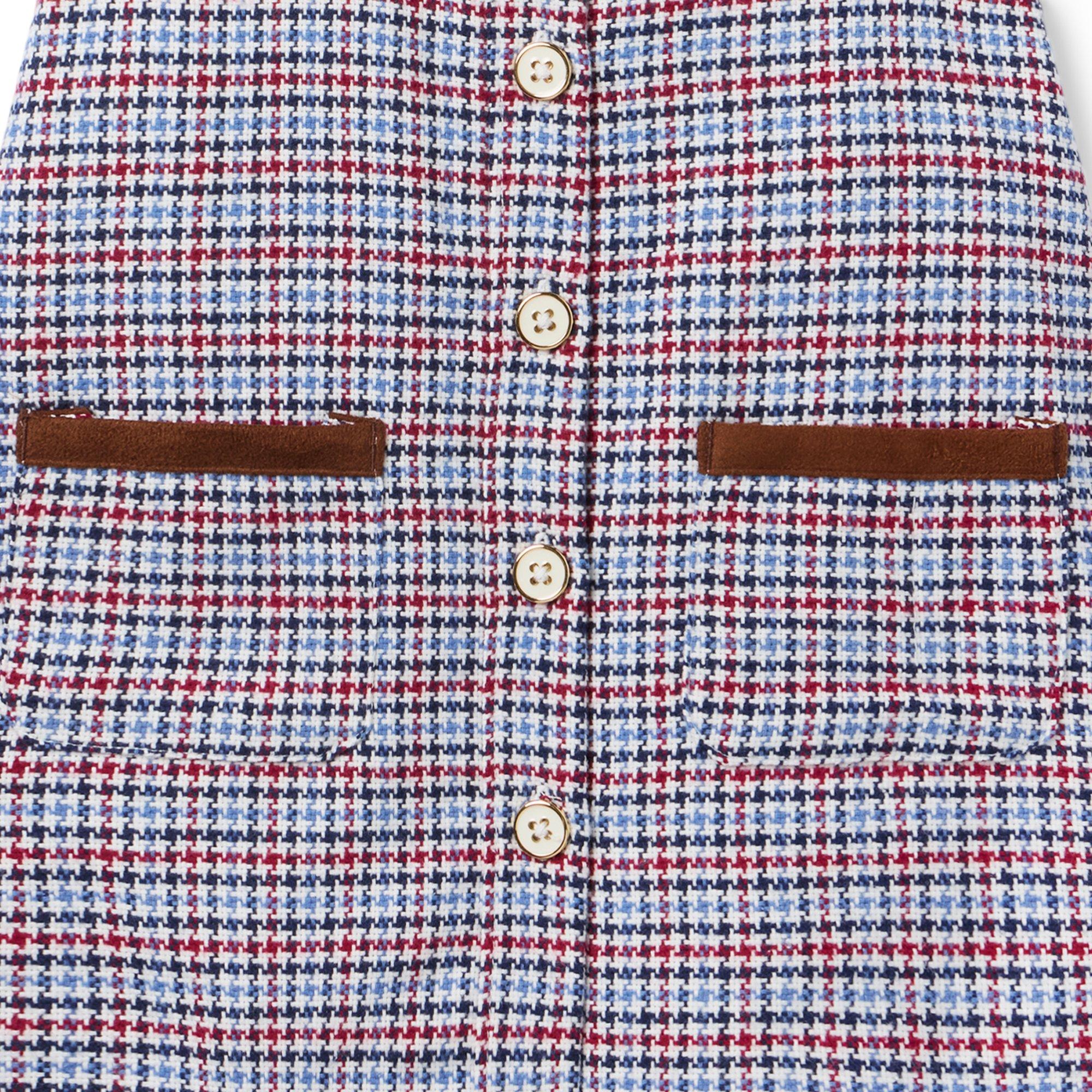 Houndstooth Twill Jumper image number 1