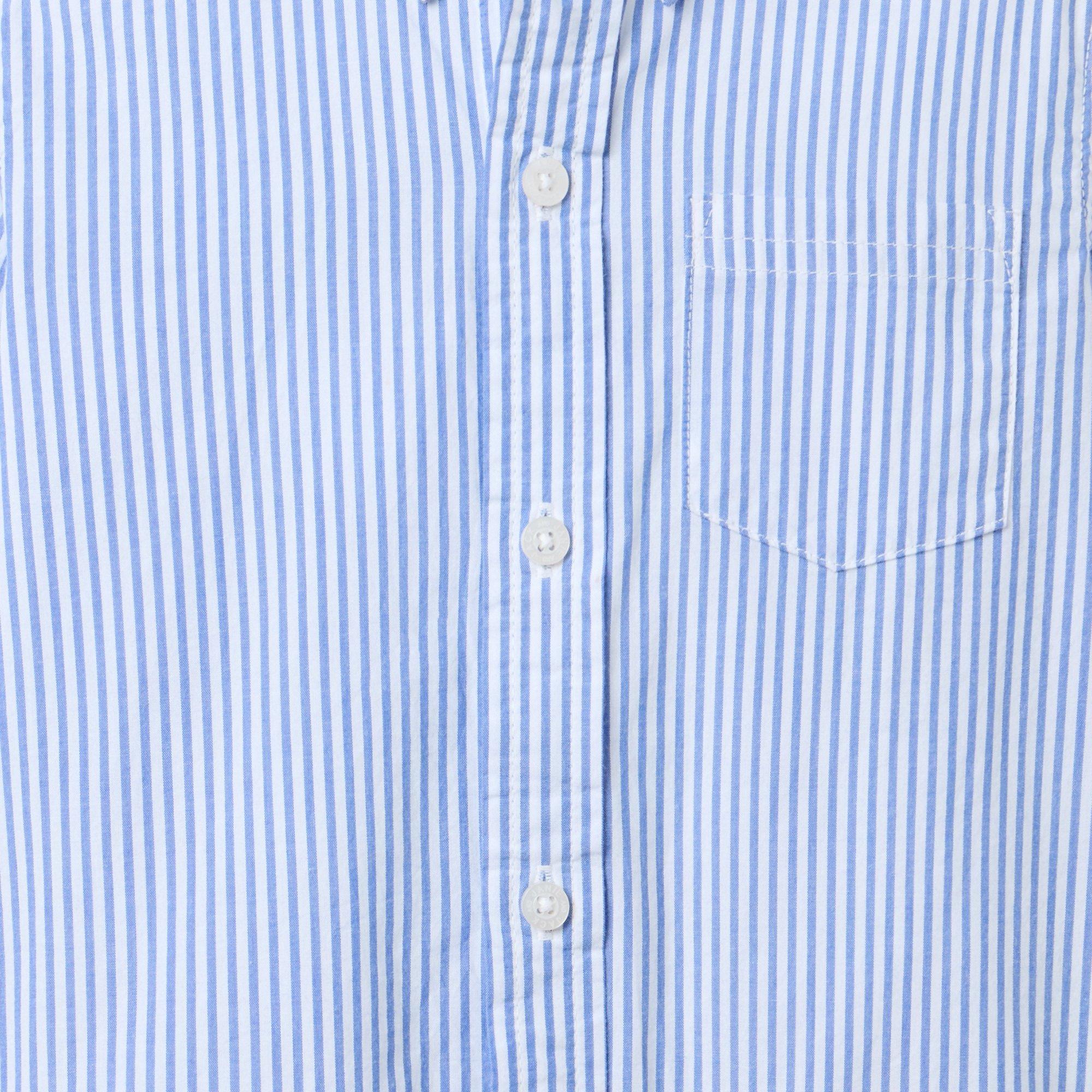 The Striped Poplin Shirt image number 1