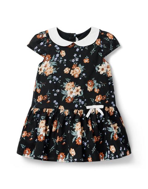 Floral Collared Dress