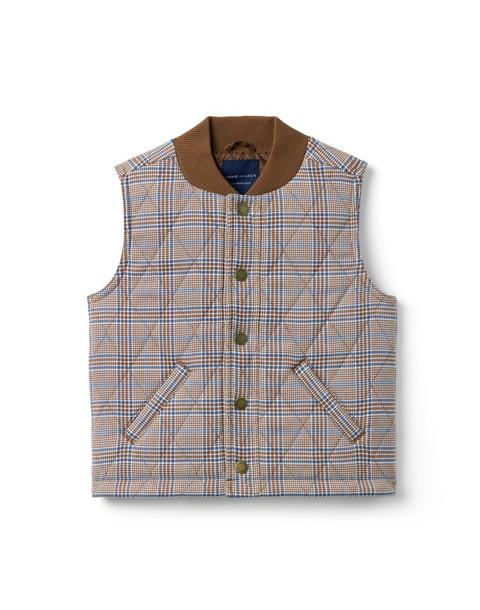The Quilted Plaid Vest