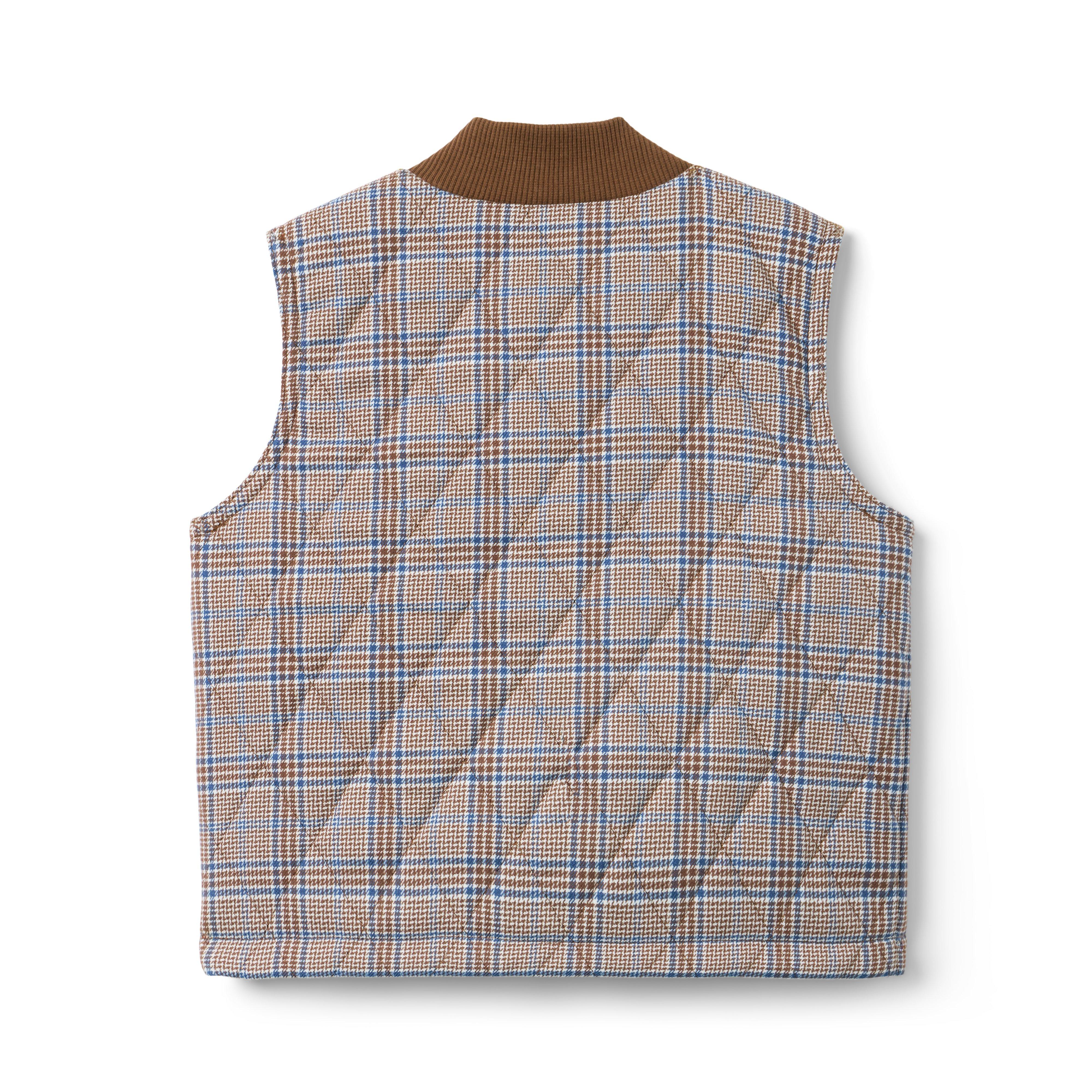 The Quilted Plaid Vest image number 2
