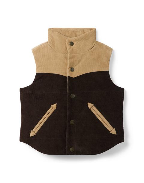 The Cowboy Corduroy Vest