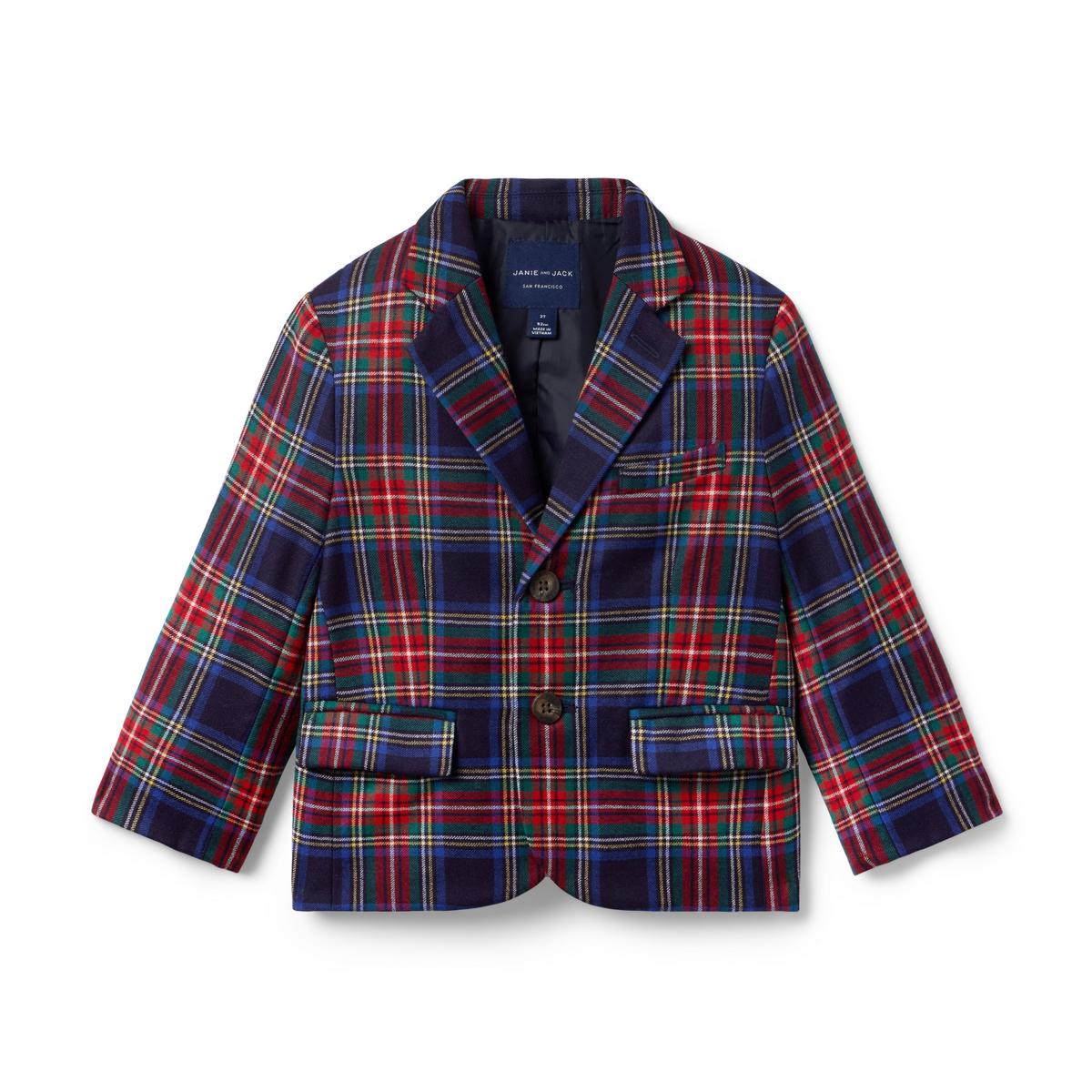 Janie and Jack The Tartan Traditions Blazer