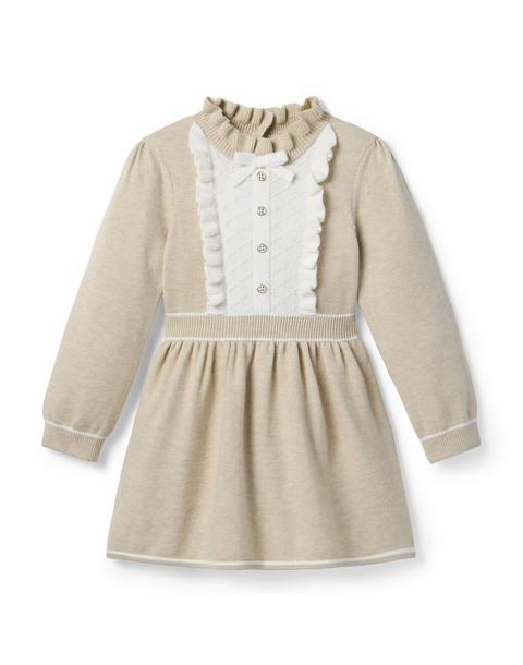 The Ruffle Sweater Dress