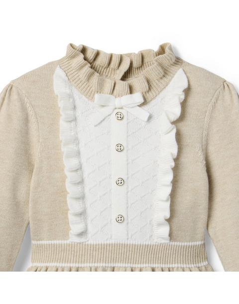 The Ruffle Sweater Dress