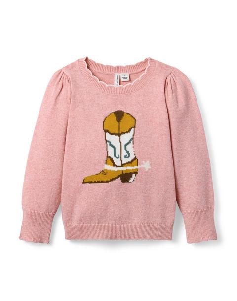 The Cowgirl Boot Sweater