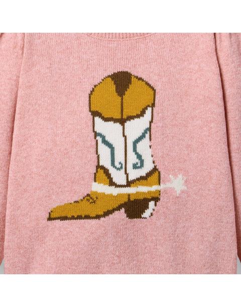 The Cowgirl Boot Sweater