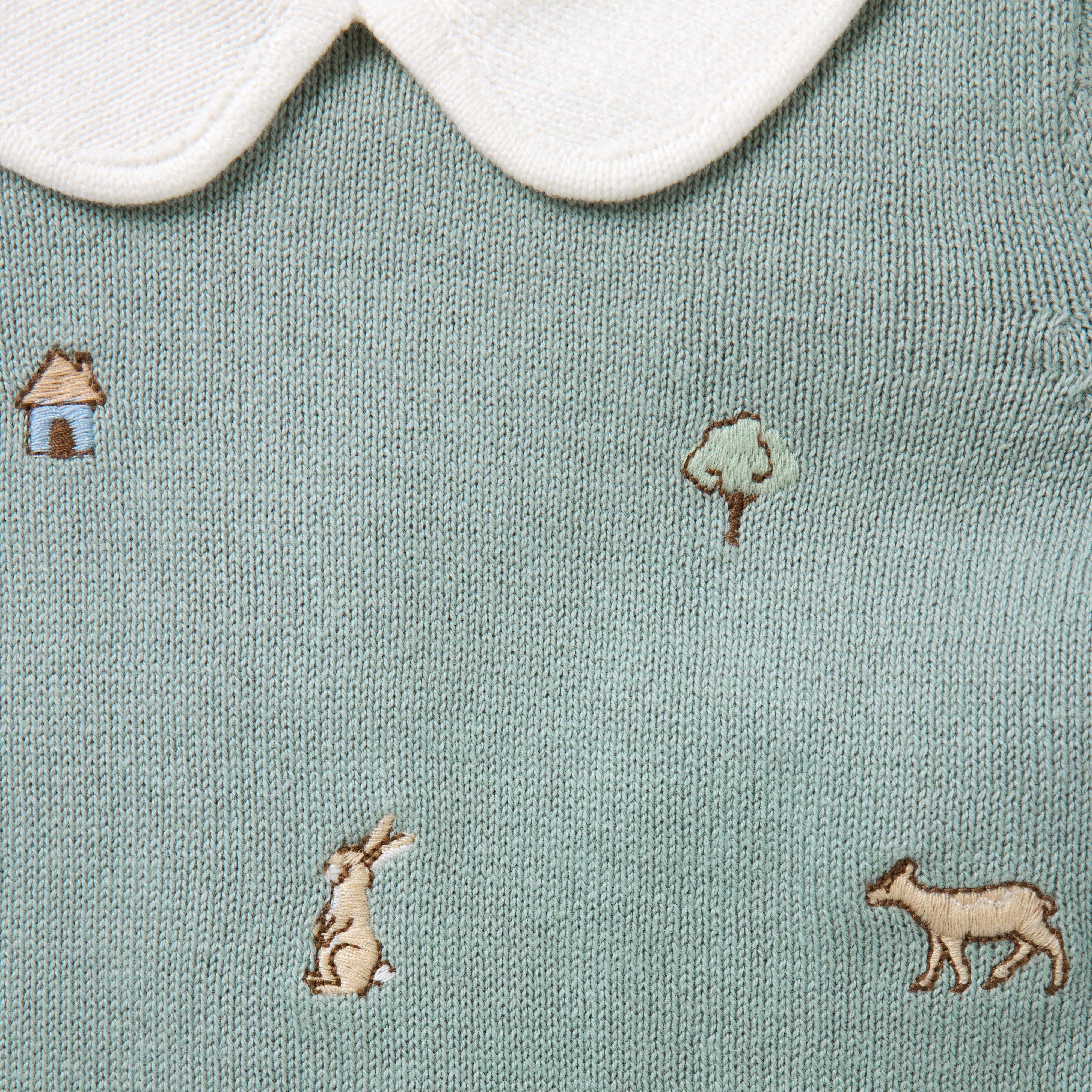 Baby Embroidered Countryside Matching Set image number 1