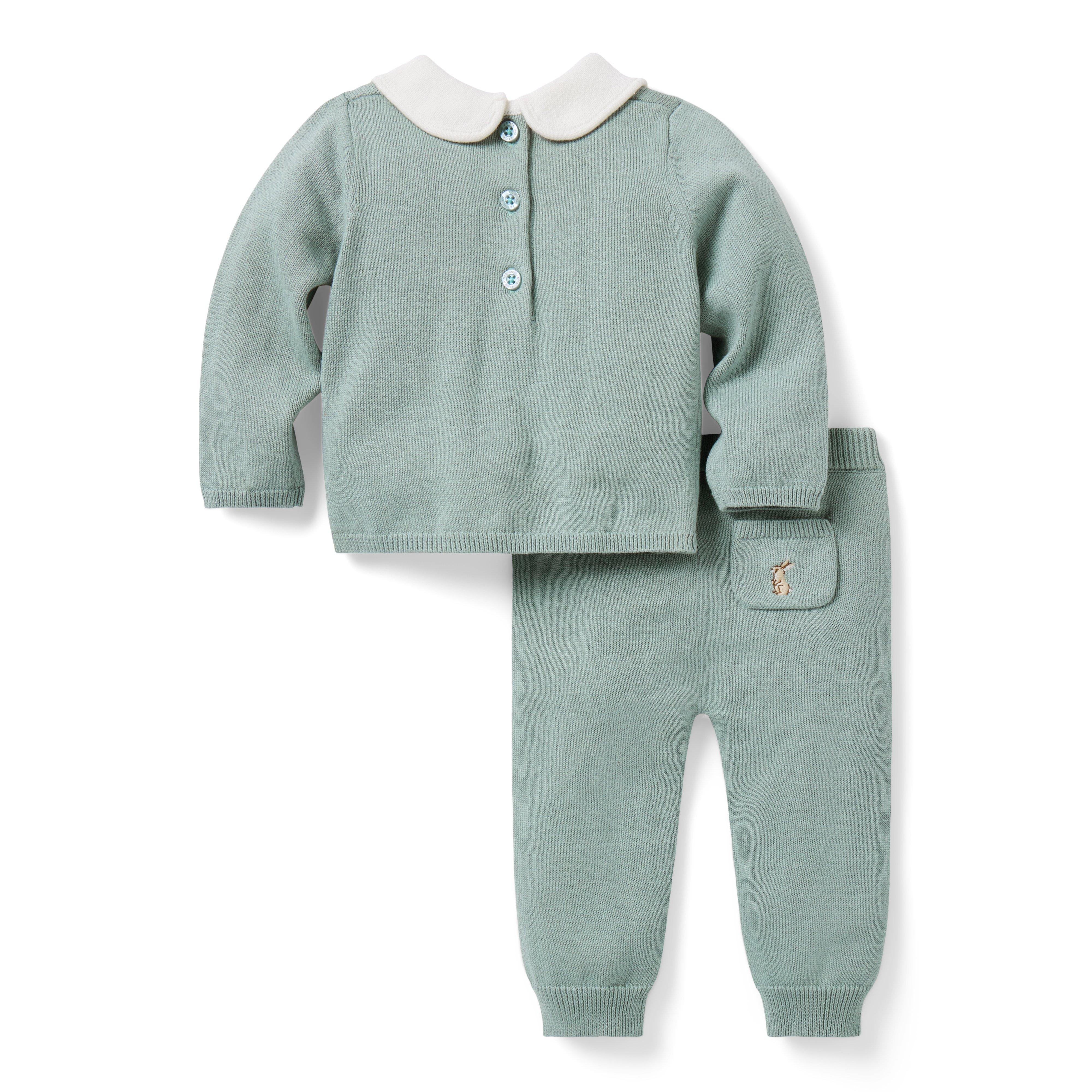Baby Embroidered Countryside Matching Set image number 2