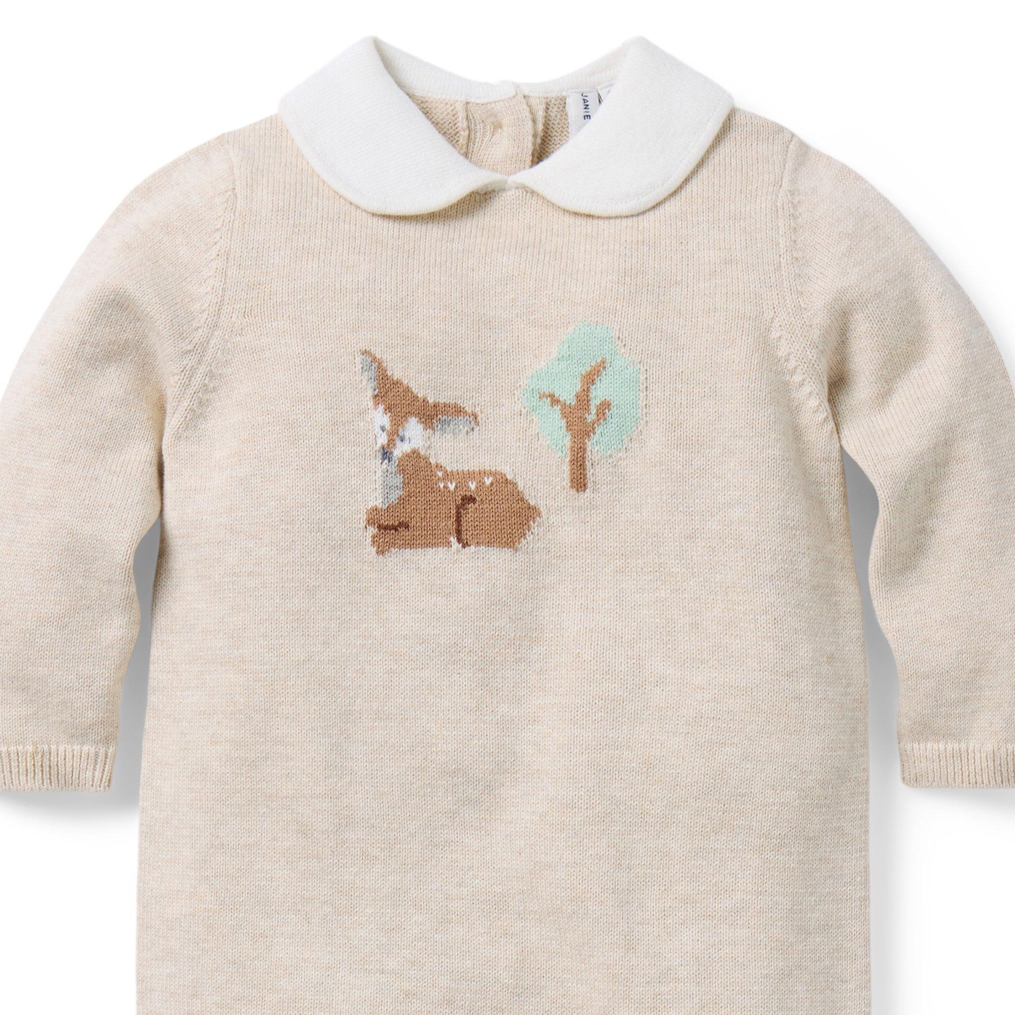 Baby Deer Collared One-Piece image number 1