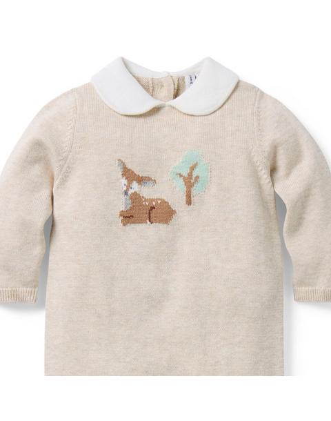 Baby Deer Collared One-Piece
