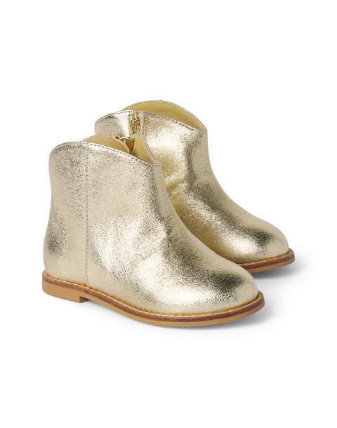 Metallic Bootie