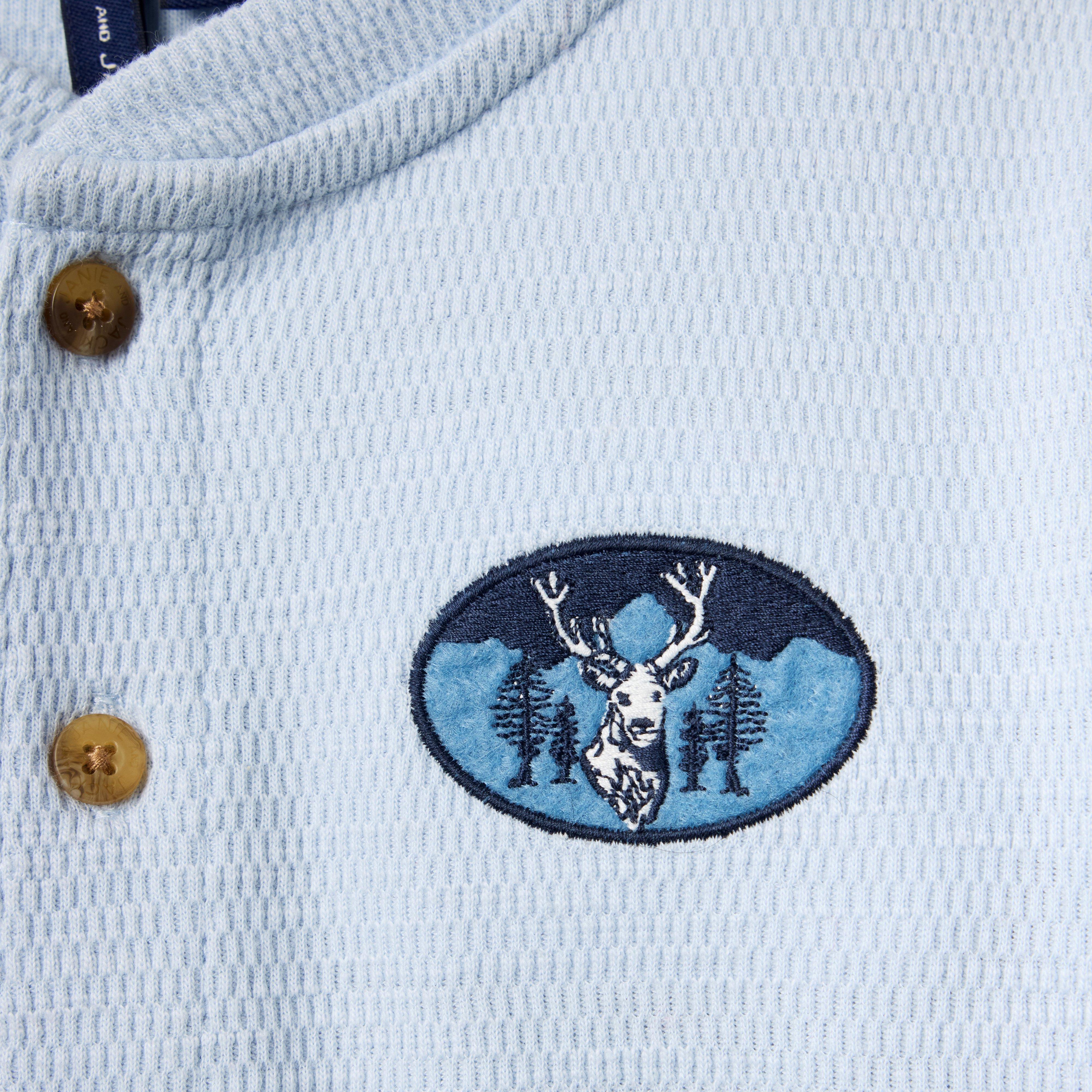 Reindeer Henley Tee image number 1