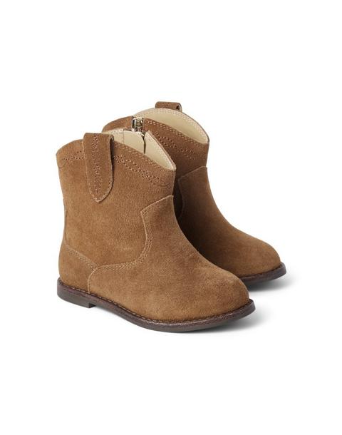 Suede Cowgirl Bootie