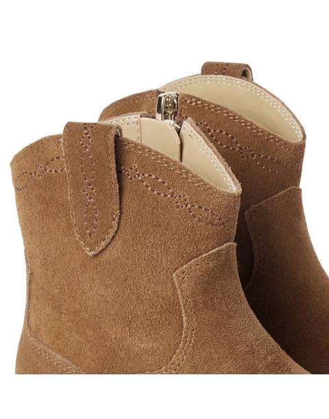 Suede Cowgirl Bootie