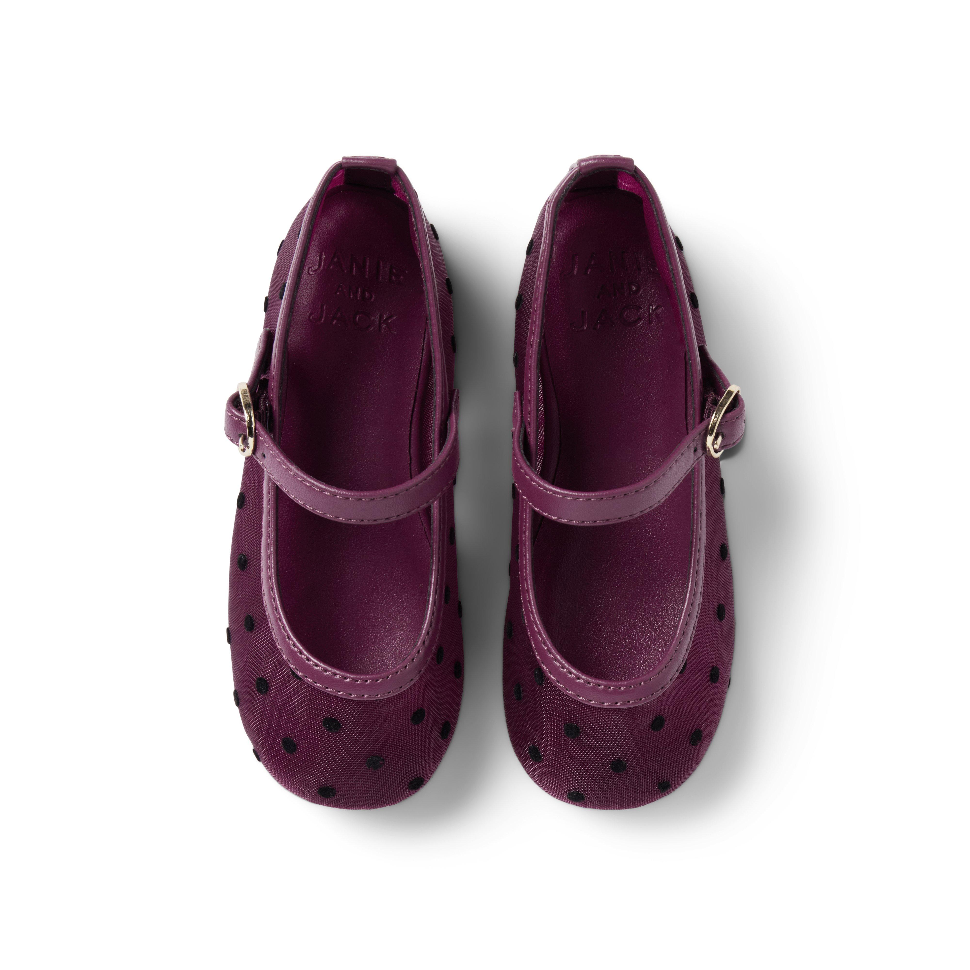 Mesh Dot Ballet Flat image number 1