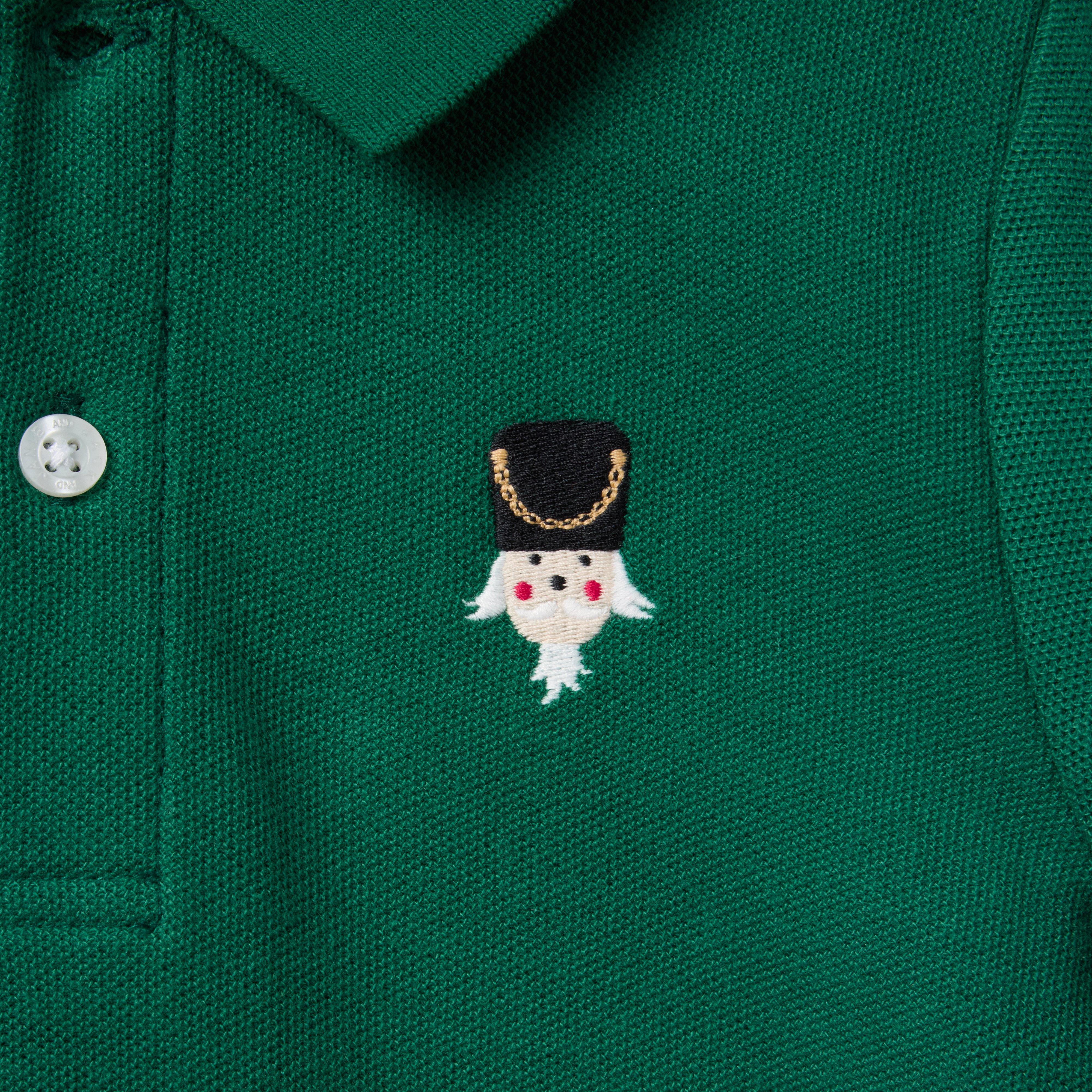 Embroidered Nutcracker Pique Polo image number 1