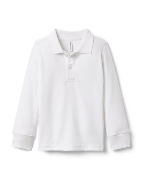 The Long Sleeve Pique Polo