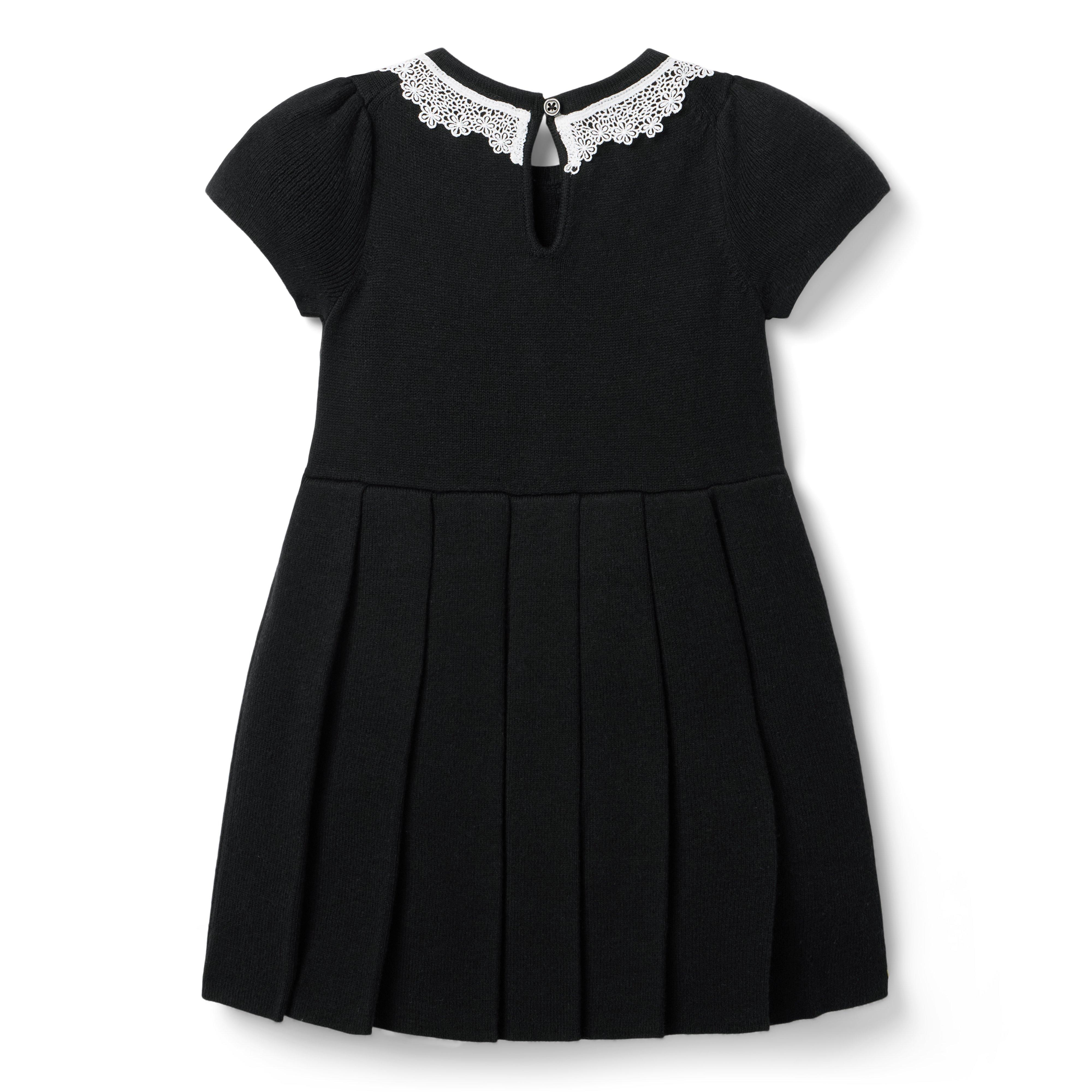 Lace Trim Sweater Dress image number 1