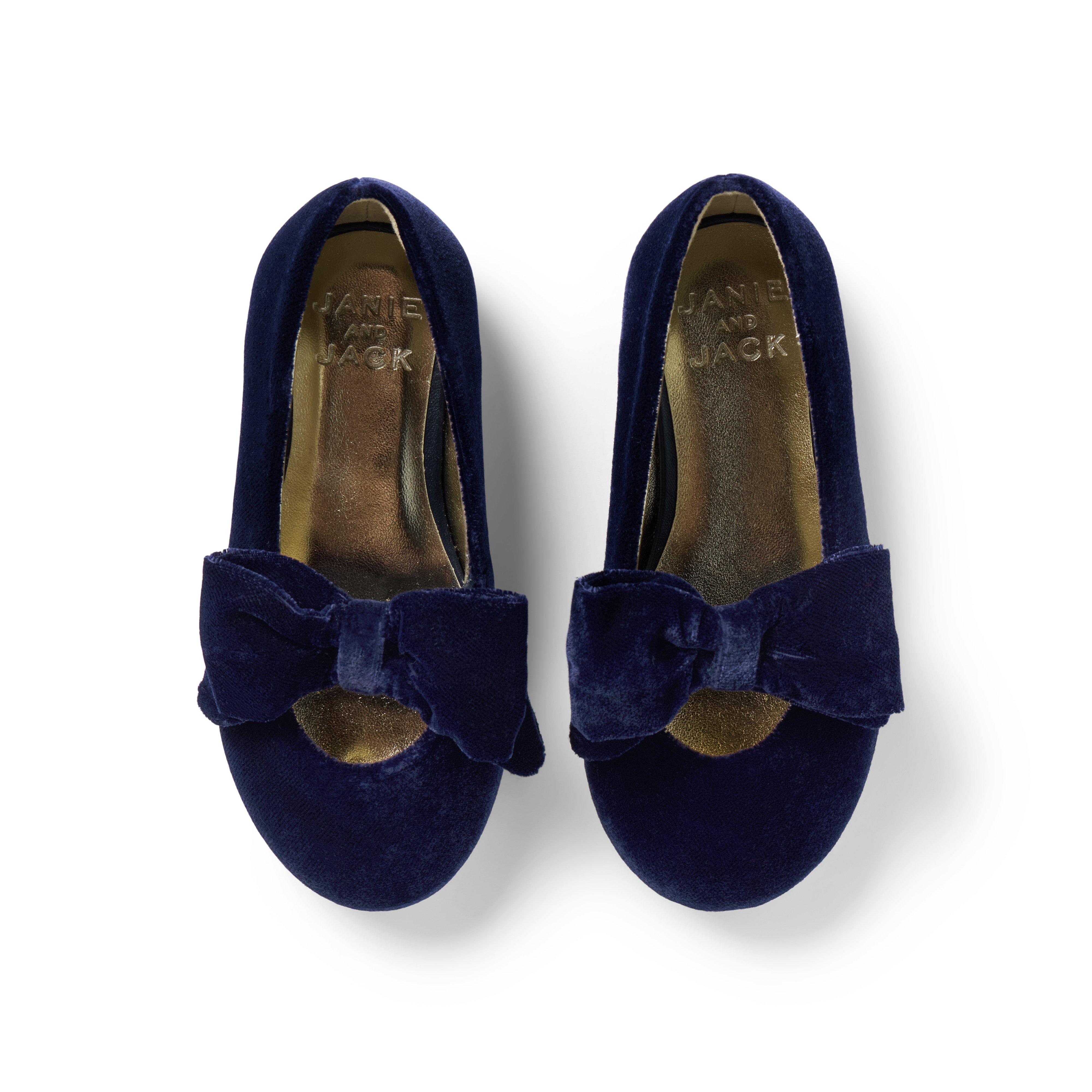 Velvet Bow Ballet Flat image number 1