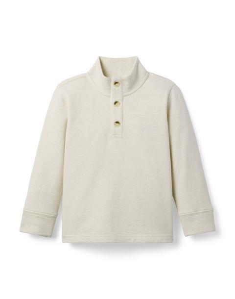 Herringbone Jacquard Sweatshirt
