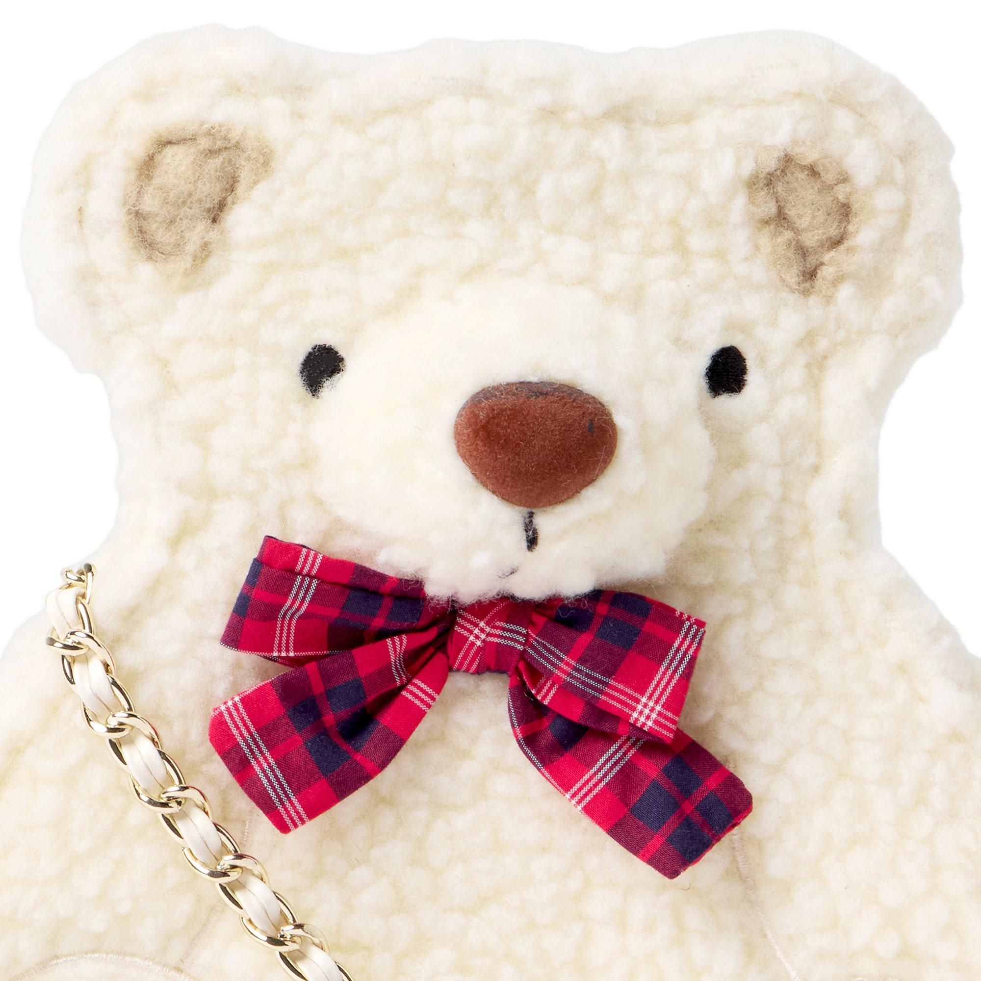 Sherpa Teddy Bear Purse image number 1