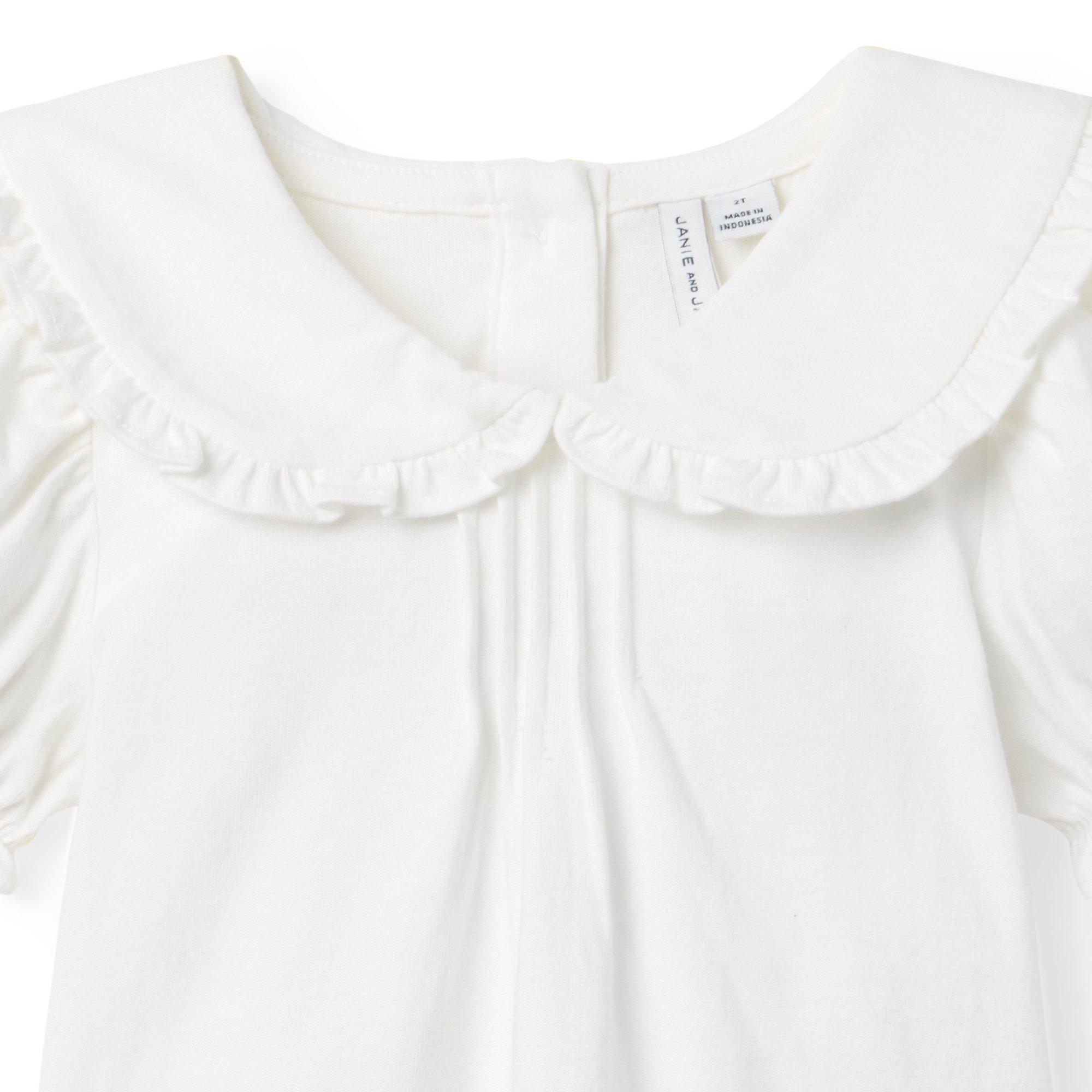 The Puff Sleeve Collared Top image number 1