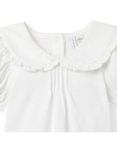 The Puff Sleeve Collared Top