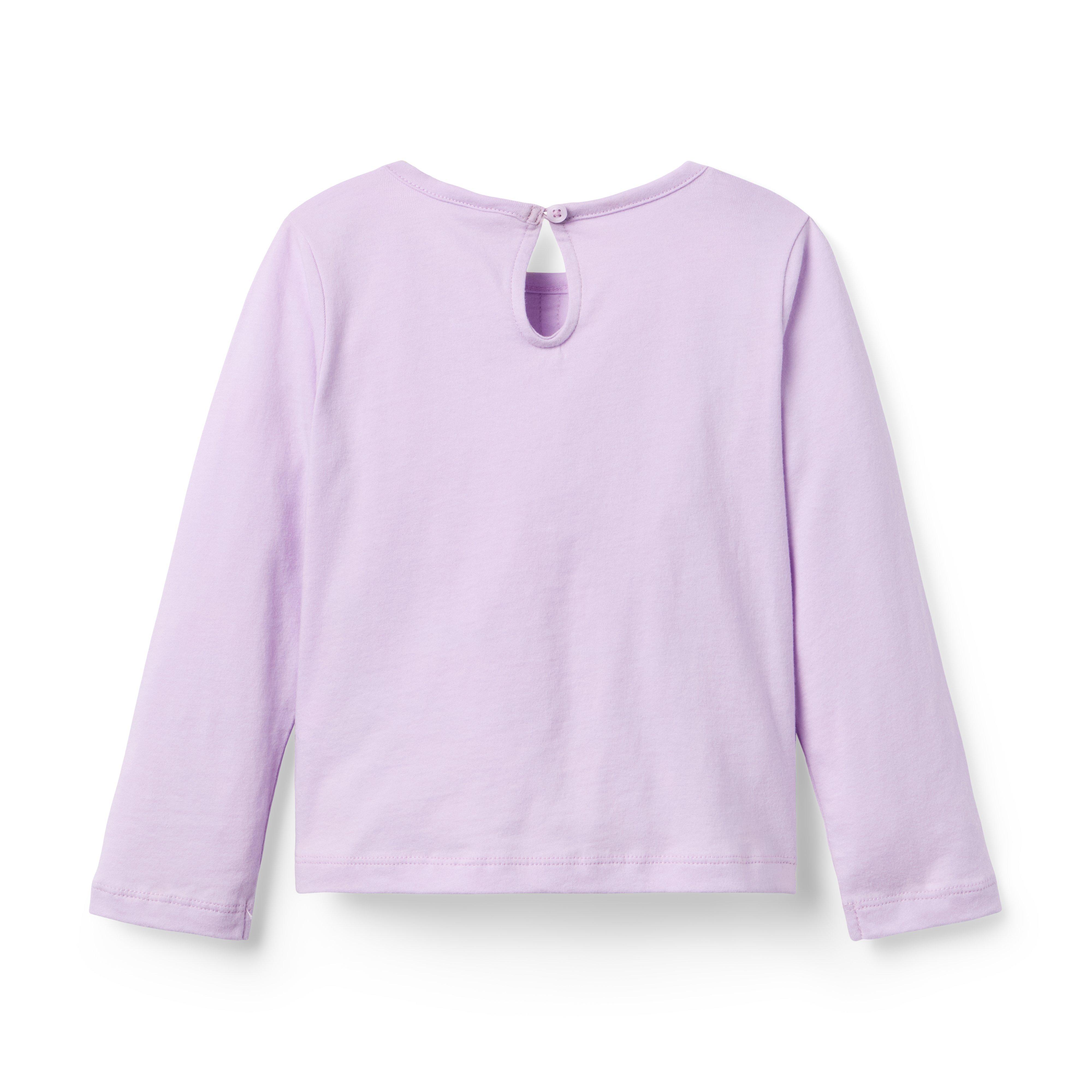 Lace Trim Ruffle Top image number 1