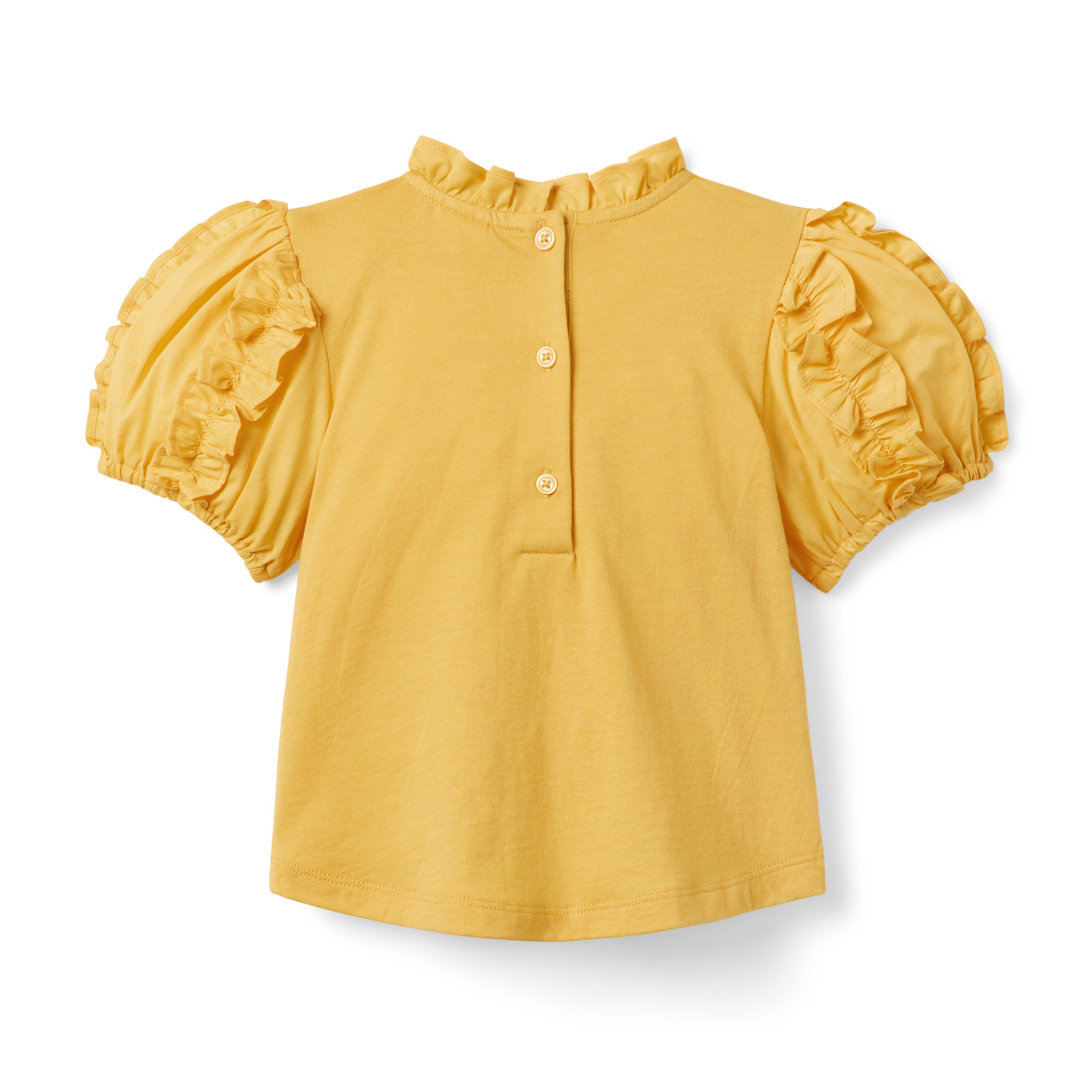 Ruffle Puff Sleeve Top image number 2