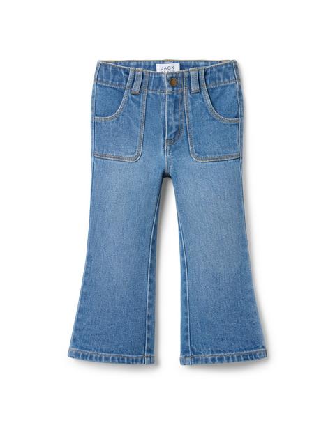 Flare Jean In Bailey Wash