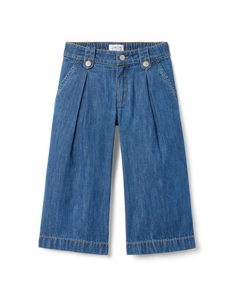 The Chambray Wide Leg Pant